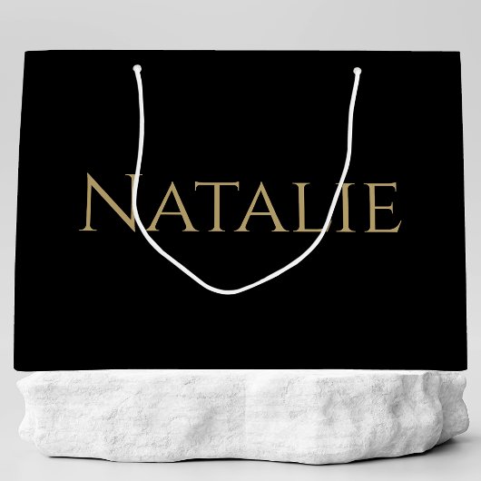 カスタマイズエレガントブライダルパーティグロ結婚ンスマン ラージペーパーバッグ