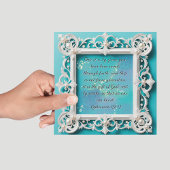 カスタマイズエレガント可能なダウンロード可能な白フレーム シーズンカード