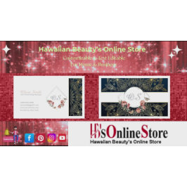 カスタマイズエレガント可能なフローラテンプレート13 名刺