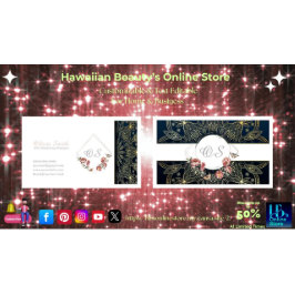 カスタマイズエレガント可能なフローラテンプレート13 名刺