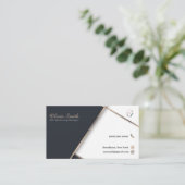 カスタマイズエレガント可能なフローラテンプレート14 名刺 (スタンド正面)