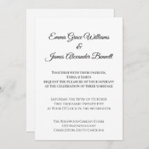 カスタマイズエレガント可能なフローラ結婚式招待状