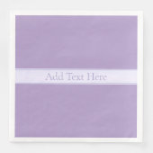 カスタマイズエレガント可能なライトラベンダーパープル (正面)