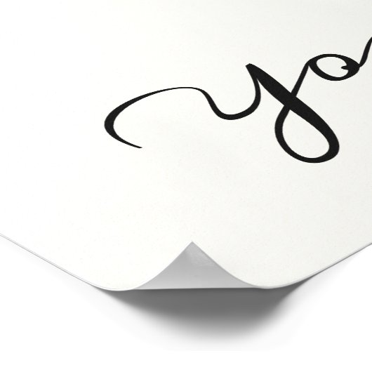 カスタマイズエレガント可能なヴィンテージフローラ赤カーネーション ポスター (角)