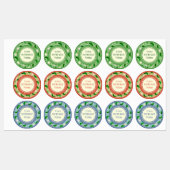 カスタマイズエレガント可能な素朴かわいい自家製ピクルス ラベル (シート)