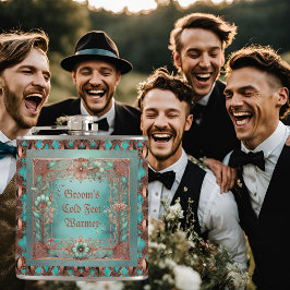 カスタマイズエレガント可能な銅ターコイズ枠 フラスク