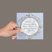 カスタマイズエレガント可能なSiverフレーム シーズンカード