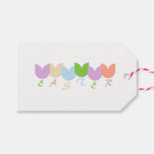 カスタマイズエレガント春 ギフトタグ (正面(横))