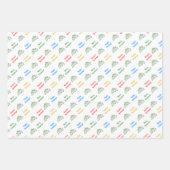 カスタマイズエレガント聖降誕祭 ラッピングペーパーシート (正面3)