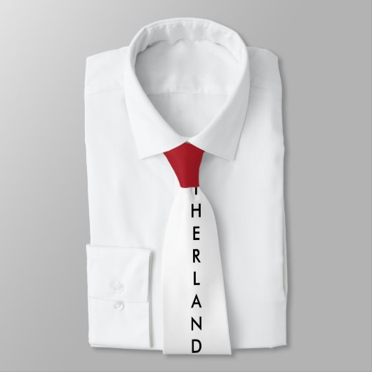 カスタマイズオランダ国旗のタイ ネクタイ (タイ)