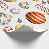 カスタマイズオーナメント模様 ラッピングペーパー (角)