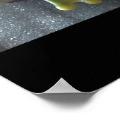 カスタマイズカエル新学期 ポスター (角)