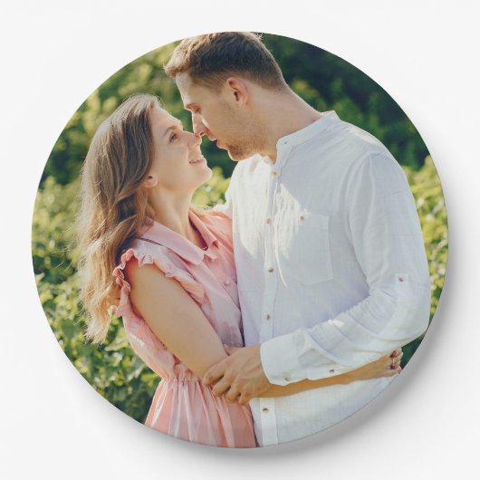 カスタマイズカスタムプレートプレート ペーパープレート (正面)