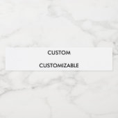 カスタマイズカスタム可能なカスタマイズ空白の ペットボトルラベル (シングルラベル)