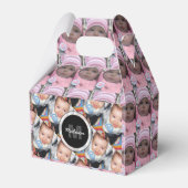 カスタマイズカスタム3枚の写真パターン フェイバーボックス (正面サイド)