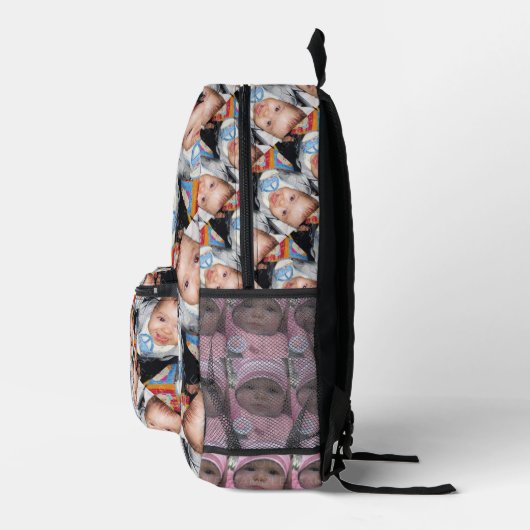 カスタマイズカスタム5枚の写真パターン プリントバックパック (右)