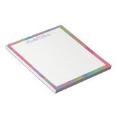 カスタマイズカラフル可能なスプッチメモ帳 ノートパッド (アングル)