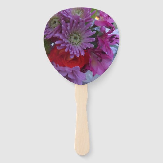 カスタマイズカラフル可能なハンドファンで花を切る ハンドファン (正面)