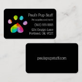 カスタマイズカラフル可能なポープリント 名刺 (正面/裏面)