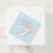 カスタマイズカラフル可能なユニコーン魔法ウォンド誕生日 フェイバータグ (インサイチュ)