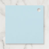 カスタマイズカラフル可能なユニコーン魔法ウォンド誕生日 フェイバータグ (裏面)