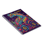 カスタマイズカラフル可能な恐竜モンスタートラック ノートブック (右側)