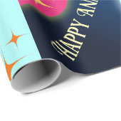 カスタマイズカラフル可能な抽象芸術ラップ紙 ラッピングペーパー (ロールコーナー)