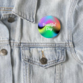 カスタマイズカラフル可能な流体グラデーションラウンドボタン 缶バッジ (インサイチュ)