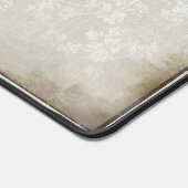 カスタマイズガーリー可能なピンクのヴィンテージバラとダマスク デスクマット