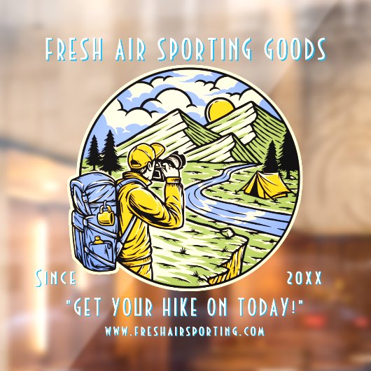 カスタマイズキャンピスポーツのング ウィンドウサイン (シート2)