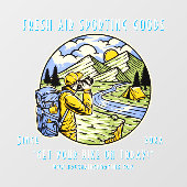 カスタマイズキャンピスポーツのング ウィンドウサイン (シート)