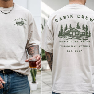 カスタマイズキャンピングウィークエンド バチェラー・パーティー Tシャツ