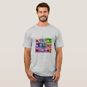 カスタマイズギターピックのTシャツ- Tシャツ (正面フル)