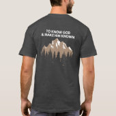 カスタマイズクラシカル可能な会話の課題1 Tシャツ (裏面)