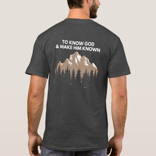 カスタマイズクラシカル可能な会話の課題1 Tシャツ (裏面)