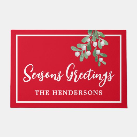 カスタマイズクリスマス ドアマット (正面)