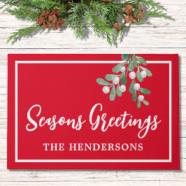 カスタマイズクリスマス ドアマット