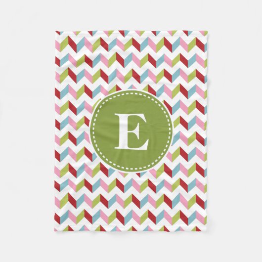 カスタマイズクリスマス フリースブランケット (正面)