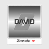 カスタマイズクール可能な名前とモノグラム シール (シート)