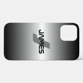 カスタマイズクール可能な名前とモノグラム Case-Mate iPhoneケース (裏面 (横))