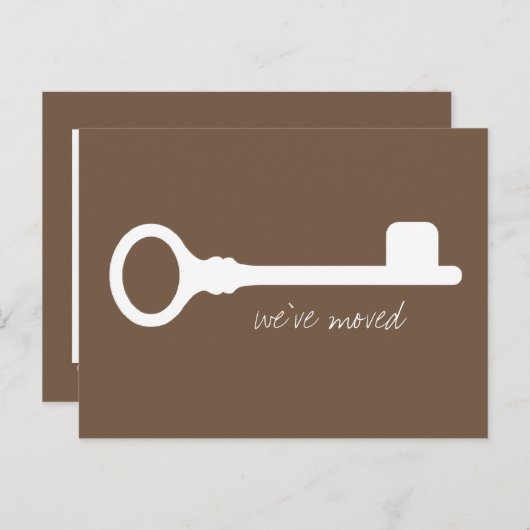 カスタマイズクール可能な新しいアドレスのお知らせ 案内ポストカード (正面/裏面)