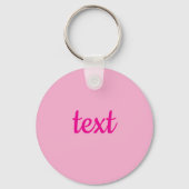 カスタマイズクール可能文字 キーホルダー (正面)