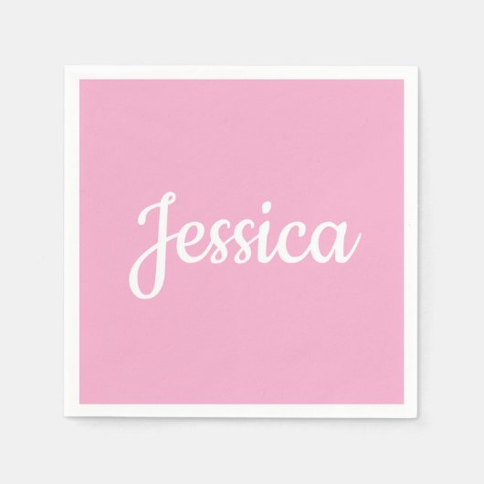 カスタマイズクール可能文字 スタンダードカクテルナプキン (正面)