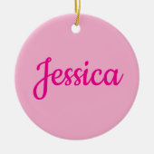 カスタマイズクール可能文字 セラミックオーナメント (正面)