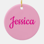 カスタマイズクール可能文字 セラミックオーナメント (裏面)