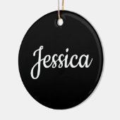 カスタマイズクール可能文字 セラミックオーナメント (左)