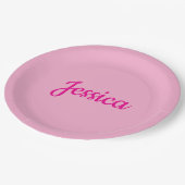 カスタマイズクール可能文字 ペーパープレート (アングル)