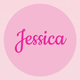 カスタマイズクール可能文字 ラウンドシール