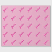 カスタマイズクール可能文字 ラッピングペーパー (フラット)