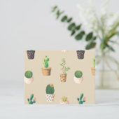 カスタマイズクール花 ポストカード (スタンド正面)